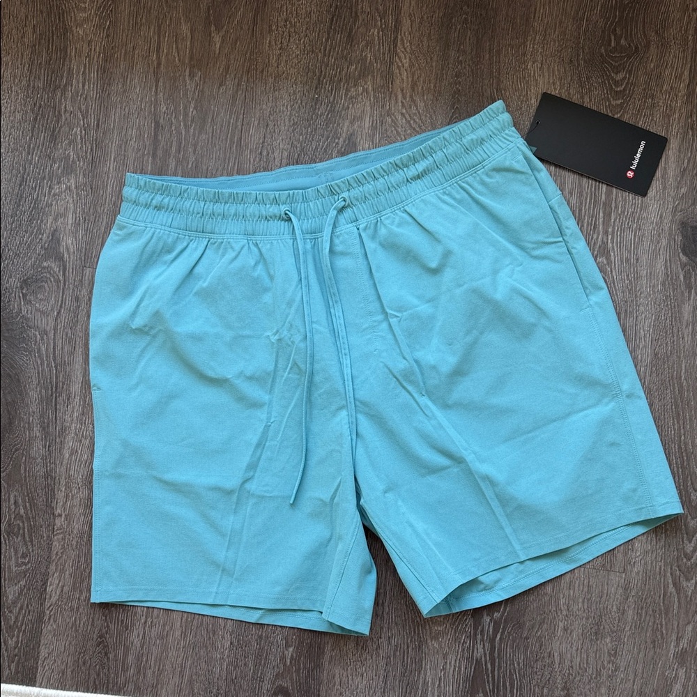 Lululemon Men's Aqua Blue Bathing Suit